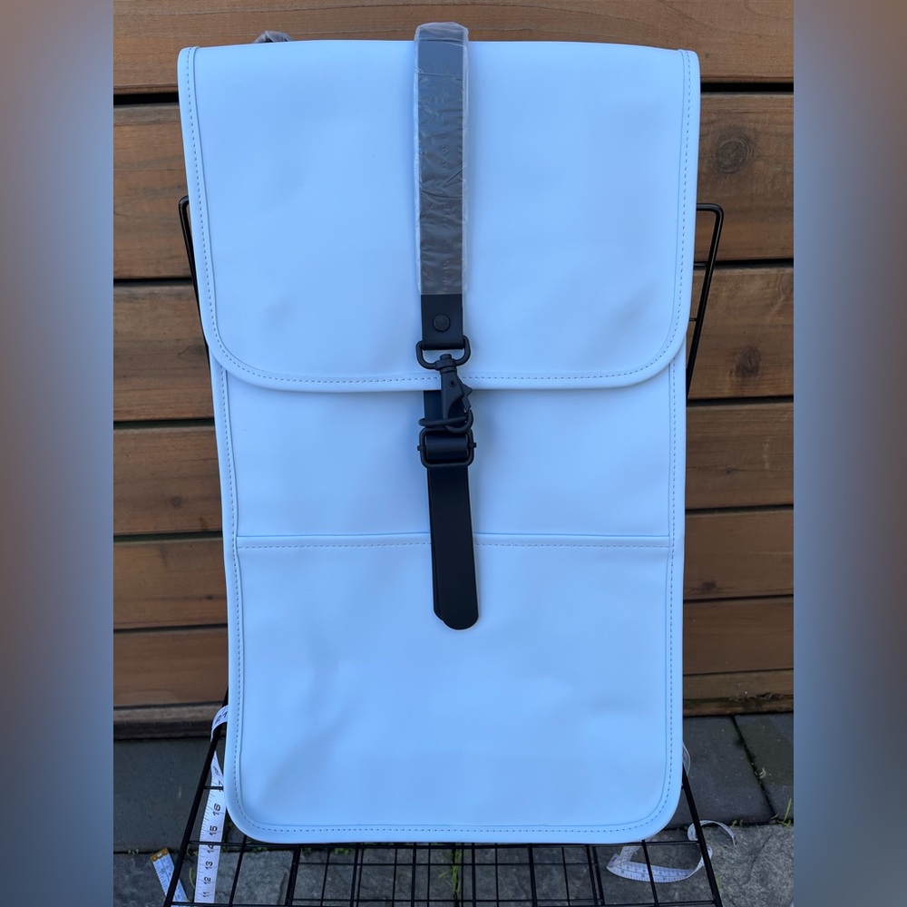 NWT Rains water proof backpack sky blue color